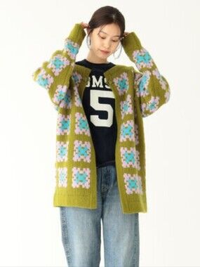 🌿Moss & Petal Vintage Cardigan. Cottagecore Y2K streetwear Grunge Indie Slease